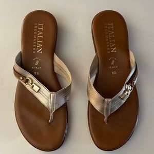 Italian shoemaker sandals size 8.5